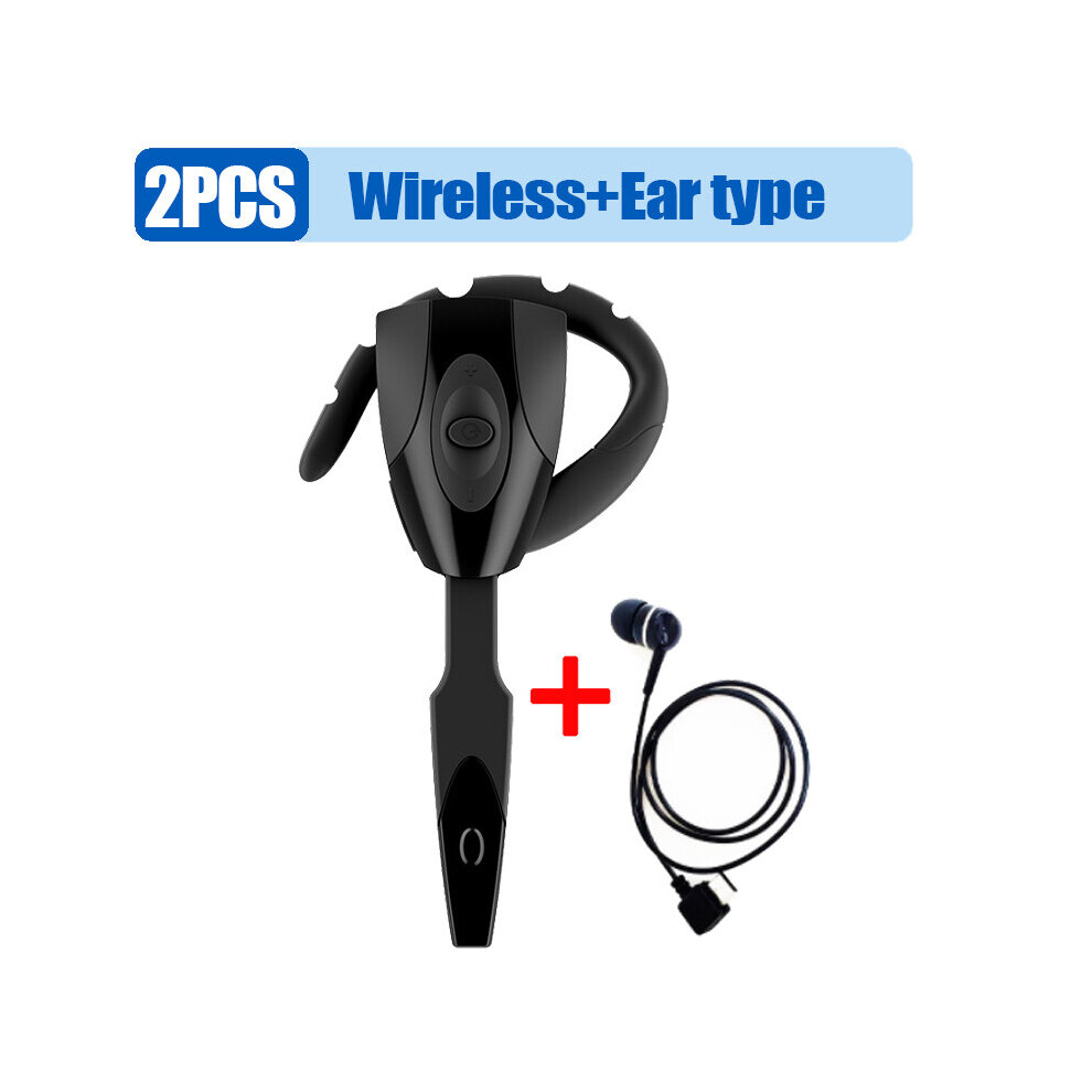 (A-Pair Of Headphones) Wireless Bluetooth Headset With Microphone Earphone Bluetooth Headphones Rechargeable Long Standby Handsfree Wireless Headset 4851204906706