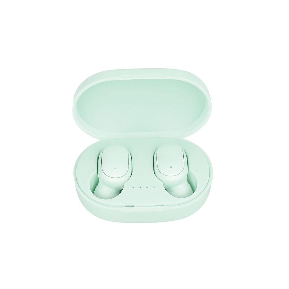 (A-) A6s Tws Earphone Wireless Earbuds For Xiaomi Redmi Noise Cancelling Headsets With Mic Handsfree Headphones Green 4851204963976