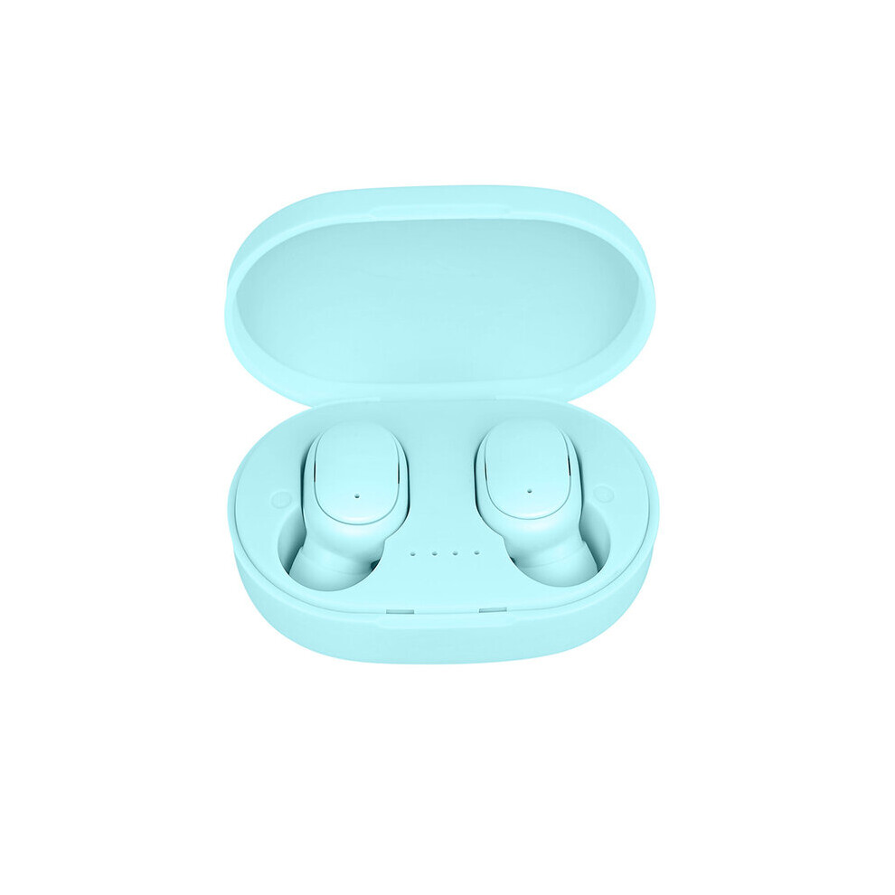 (A-) A6s Tws Earphone Wireless Earbuds For Xiaomi Redmi Noise Cancelling Headsets With Mic Handsfree Headphones Blue 4851204963969
