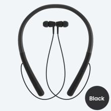 (a-Black) Olaf Neckband Magnetic Wireless Earphones Bluetooth 5.0 Sport Running Earbuds With Mic Headphones with SD Card For all phone
