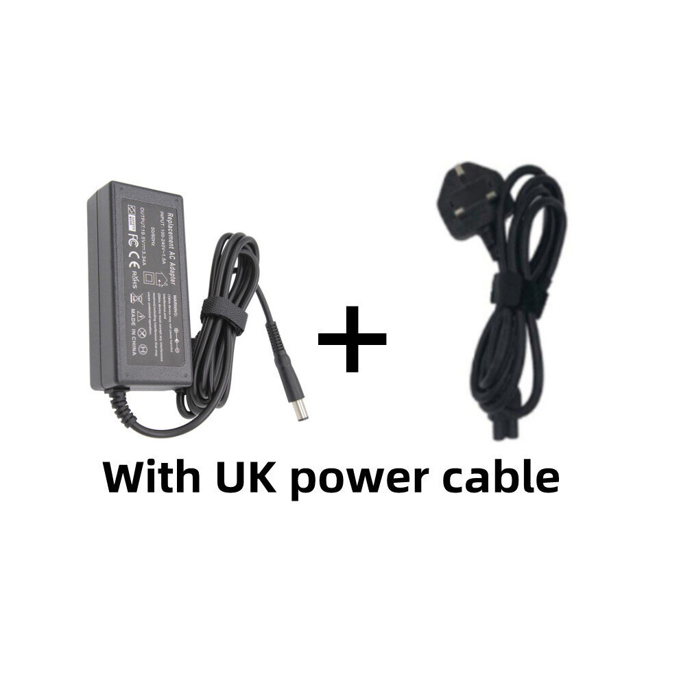 (A-With Uk Plug) 19.5V 3.34A 65W 7.4*5.0Mm Ac Laptop Charger Power Adapter For Dell Latitude E5440 E5470 7480 E6440 E6540 E7250 E7440 E7450 4855672929397