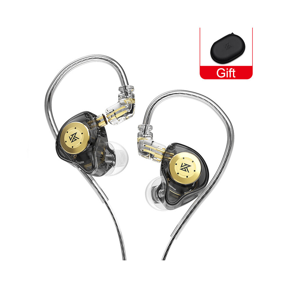 (A- No Mic) Kz Edx Pro Hifi Bass Earphones Sport Running 3.5Mm Wired In Ear Earphones Stereo Noise Cancelling Headset Earbuds Kz Edxpro Black 4851204937694