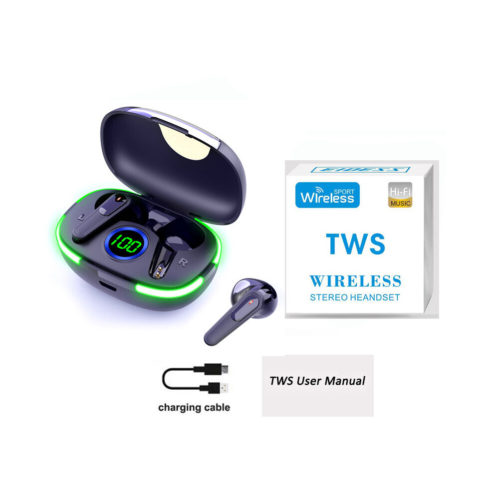 (A-Tws Box) Tws Bluetooth Headset Outdoor Sports Wireless Headset 5.1 With Charging Compartment Touch Headset Earbuds For Ios Android 4851204915203