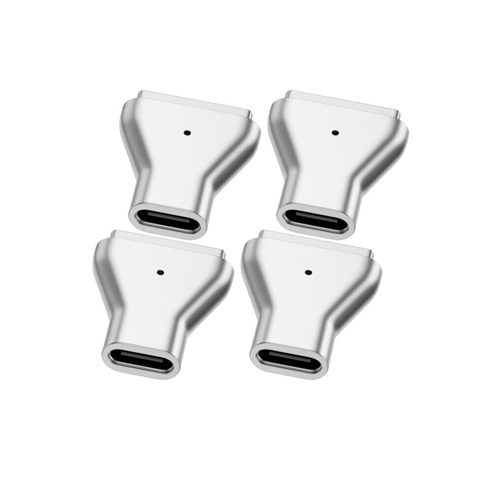 (A-To Magsafe 2 4Pcs) Type C Magnetic Usb Pd Adapter For Apple Magsafe 1 Magsafe 2 Macbook Pro Plug Converter Usb C Female Fast Charging Adapter 4855672932595