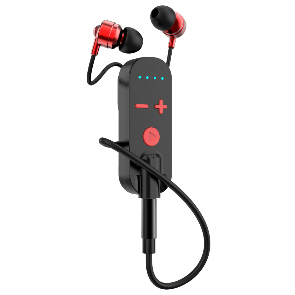 (A-) 2023 Earphones Bluetooth Headphones Handsfree Headset Business Headset Drive Call Sports Earbuds For Iphone Samsung Long Standby Red 4851204934471