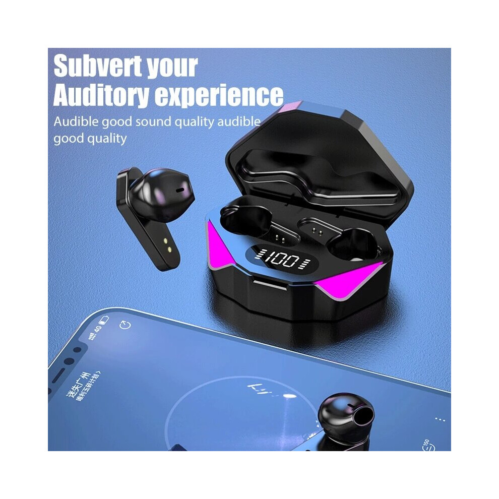 (A-3) New X15 Tws Earphones Bluetooth Wireless Headphones 65Ms Low Latency Earbuds Esport Gaming Headset Gamer Earphone Mic For Xiaomi 4851204926032