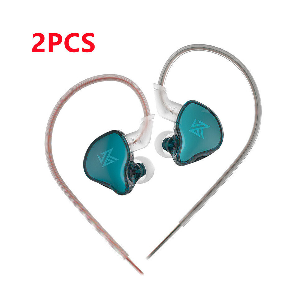 (A-Edcx 2Pcs) Kz Edcx Wired Earphone In-Ear Monitor Hifi Headphones Music Sport Game Bass Dj Outdoor Earbuds Dynamic Headset With Microphone 4851204914985