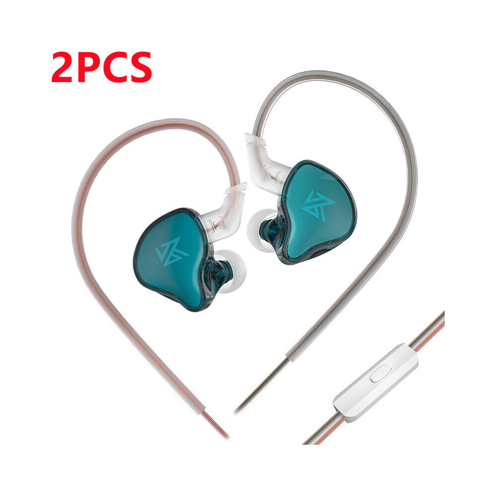 (A-) Kz Edcx Wired Earphone In-Ear Monitor Hifi Headphones Music Sport Game Bass Dj Outdoor Earbuds Dynamic Headset With Microphone Yellow 4851204915173
