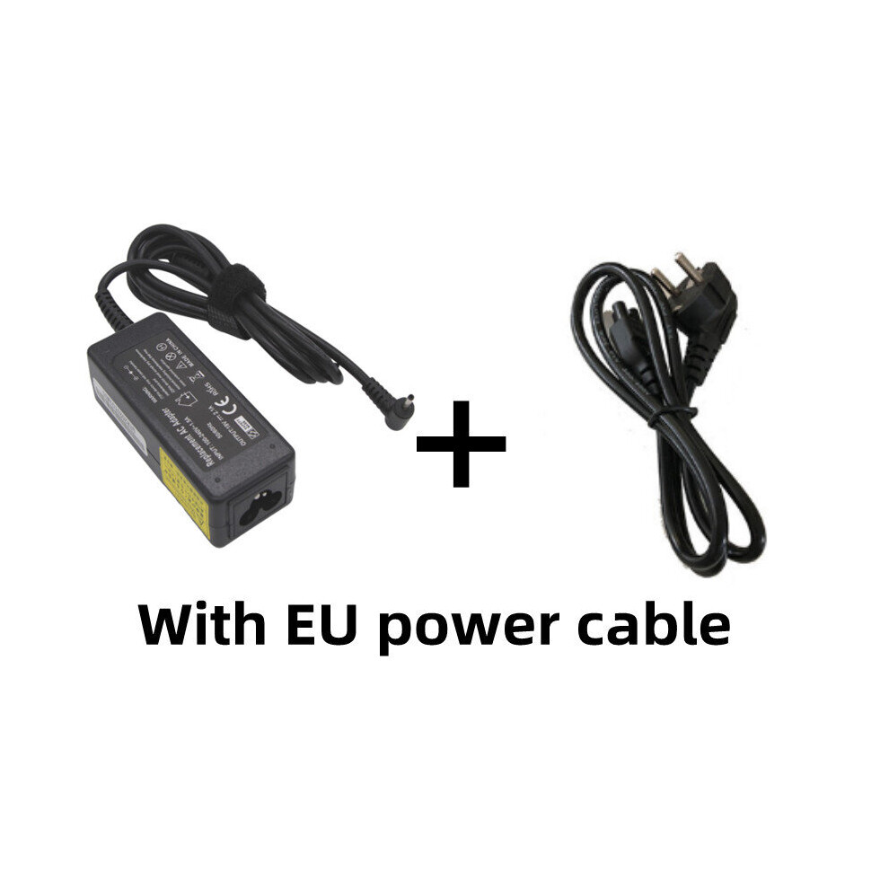 (A-With Eu Plug) 19V 2.1A 40W 2.5*0.7Mm Ac Laptop Charger Adapter For Asus Eee 1001Px Pc X101ch R051px N17908 Adp-40Ph Power Supply 4855672929311