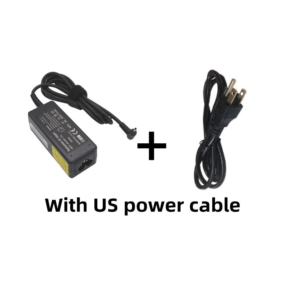 (A-With Us Plug) 19V 2.1A 40W 2.5*0.7Mm Ac Laptop Charger Adapter For Asus Eee 1001Px Pc X101ch R051px N17908 Adp-40Ph Power Supply 4855672929335