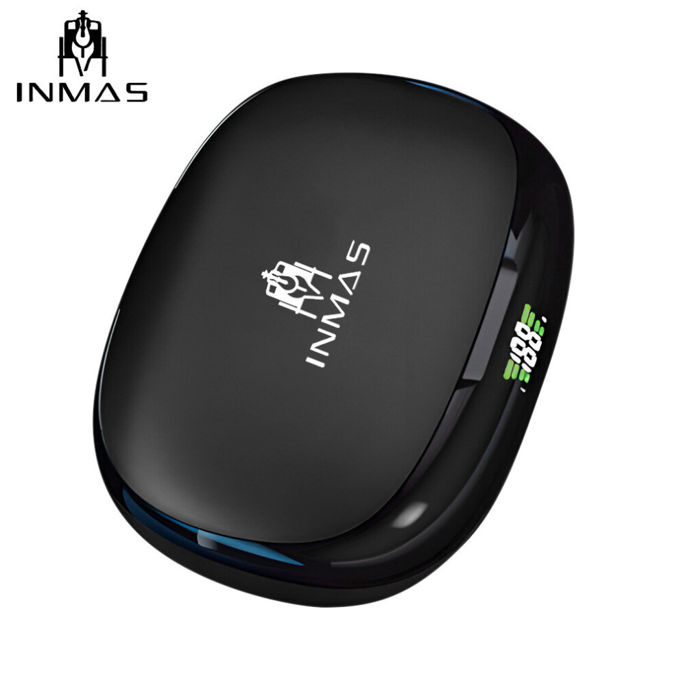 (A-) Inmas Tws Wireless Headphones Tws Bluetooth Earphones Touch Control Ipx5 Sport Headset Stereo Earbuds For Xiaomi Phone Android Black 4851204888958