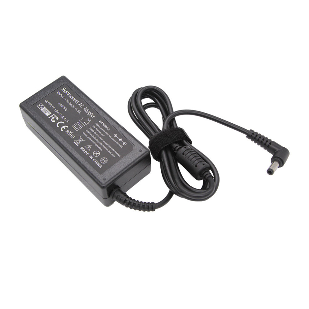 (A-One Adapter) Qinern 19V 3.42A 65W 5.5*2.5Mm Ac Laptop Charger Adapter For For Asus X401a X550c A450c Y481 X501la X551c V85 A52f X555 / Toshib 4855672942730