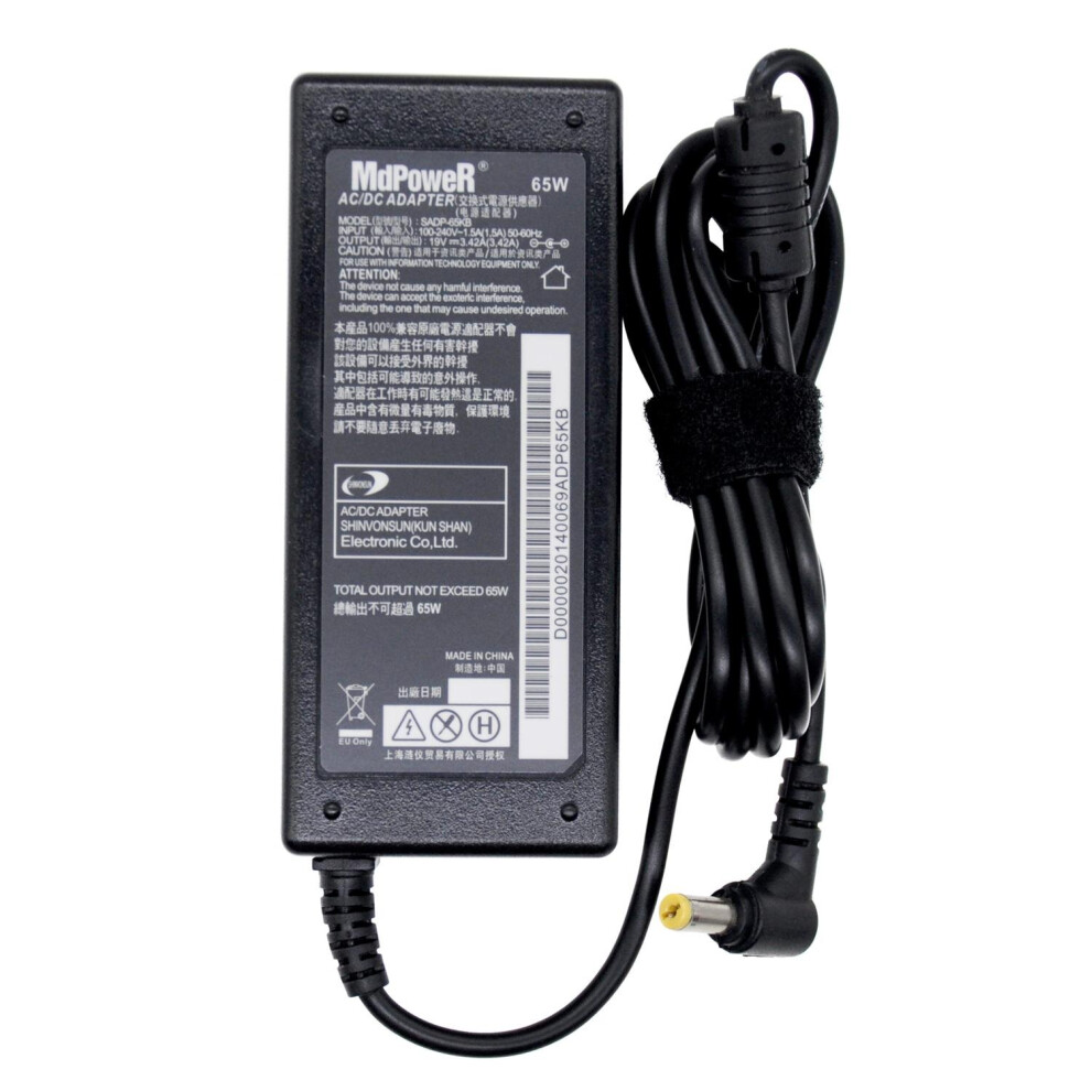 (A-) For Acer 19V 3.42A 5.5*1.7Mm 65W 5740 5340 3810T 4315 5738 5338 Laptop Ac Charger Power Adapter 4855672980091