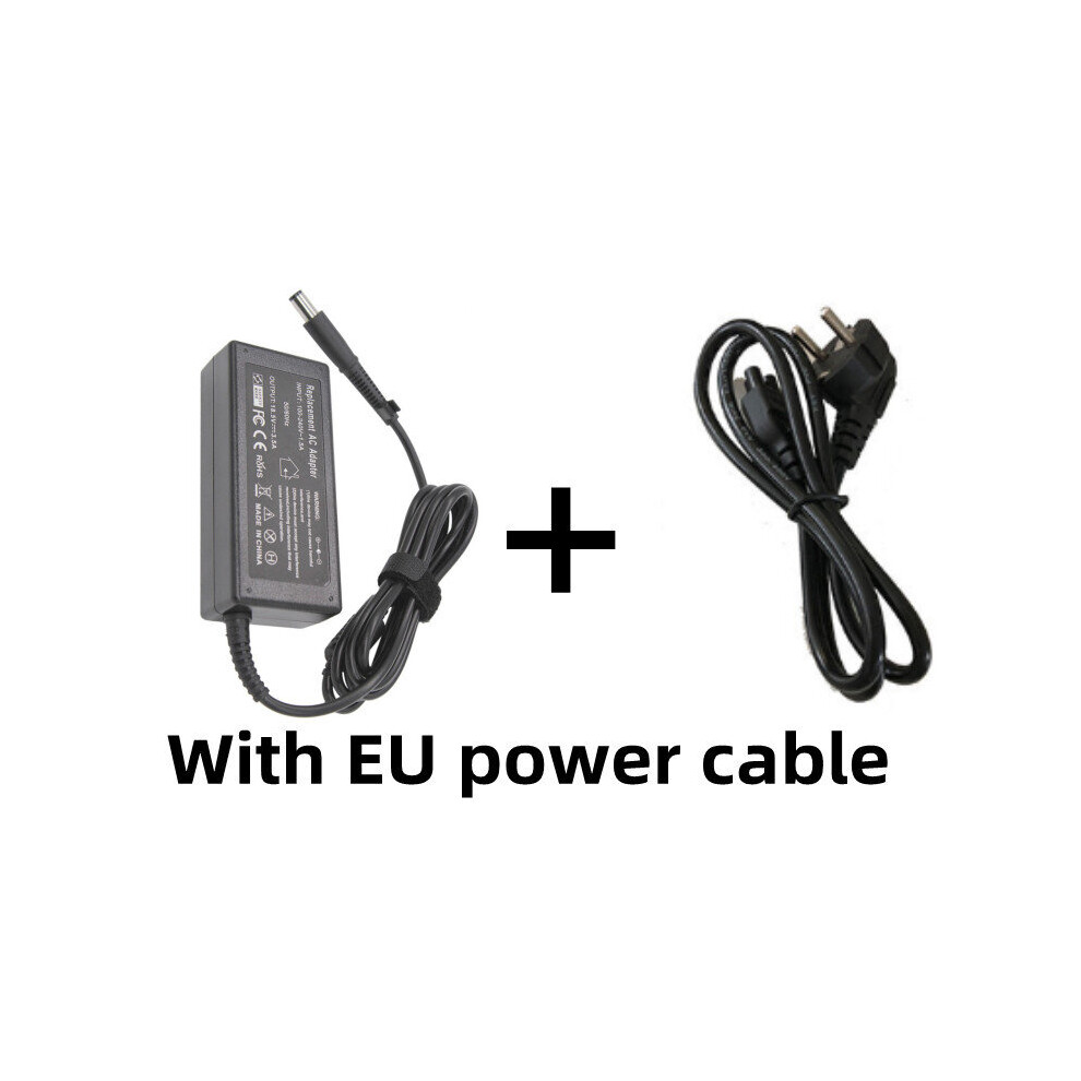 (A-With 1M Eu Plug) 18.5V 3.5A 65W 7.4*5.0Mm With Pin Laptop Adapter Charger For Hp Compaq Pavilion G6 Dv4 Dv5 Dv6 Dv7 G50 G60 N193 Cq32 Cq43 Cq60 4855672919688