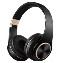 (a-black) HIFI Wireless Headphones 3D Stereo Bluetooth Headset Foldable Gaming Earphones With Mic Noise Reduction Earbuds New Users Bonus