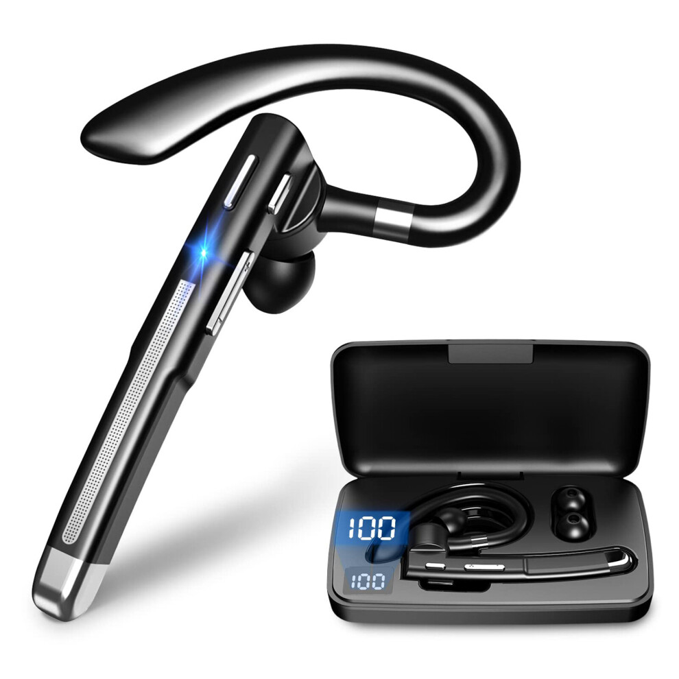 (A-Yy-520) Lasaier Bluetooth 5.1 Headset Wireless Earphones Headphone With Dual Mic Earbuds Earpiece Cvc8.0 Noise Cancelling Hands-Free 4851205025994
