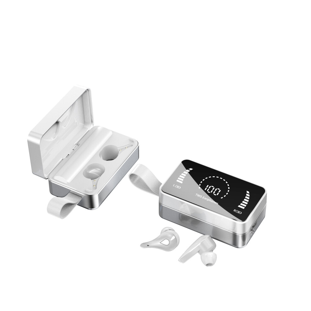 (A-Style B ) Tws Wireless Earbuds Headphone Earphone Bluetooth Headset For Ear Phone Buds Gamer Blutooth Gaming Handfree Bloothooth Handsfree White 4851205035122