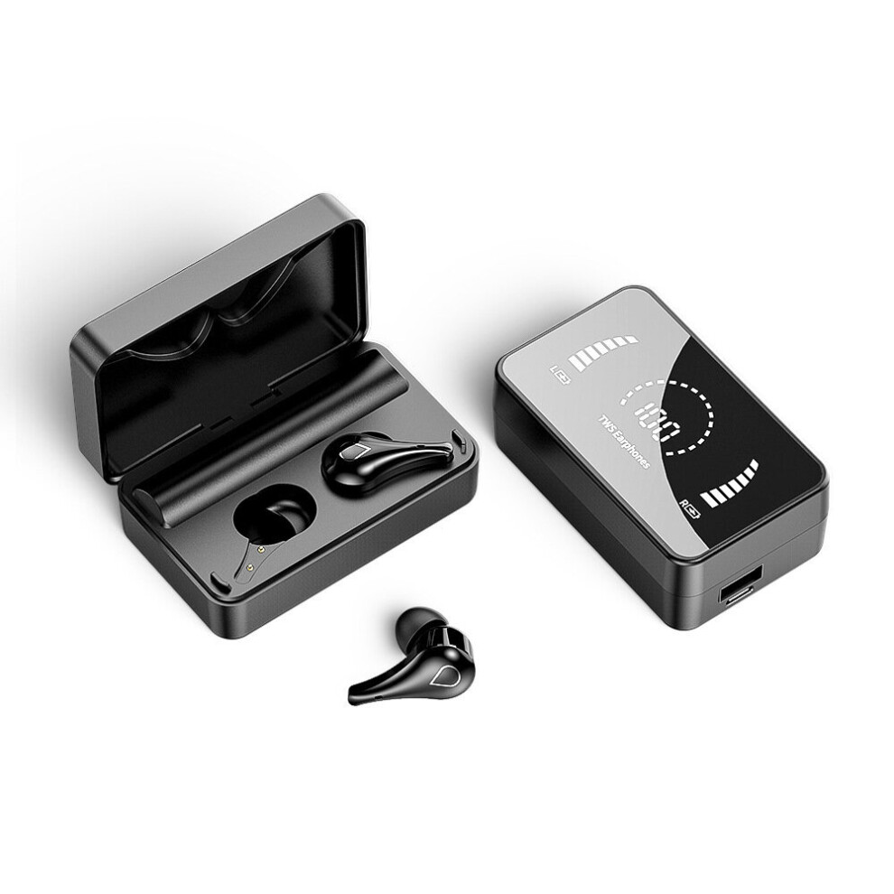 (A-Style A ) Tws Wireless Earbuds Headphone Earphone Bluetooth Headset For Ear Phone Buds Gamer Blutooth Gaming Handfree Bloothooth Handsfree Black 4851205035085