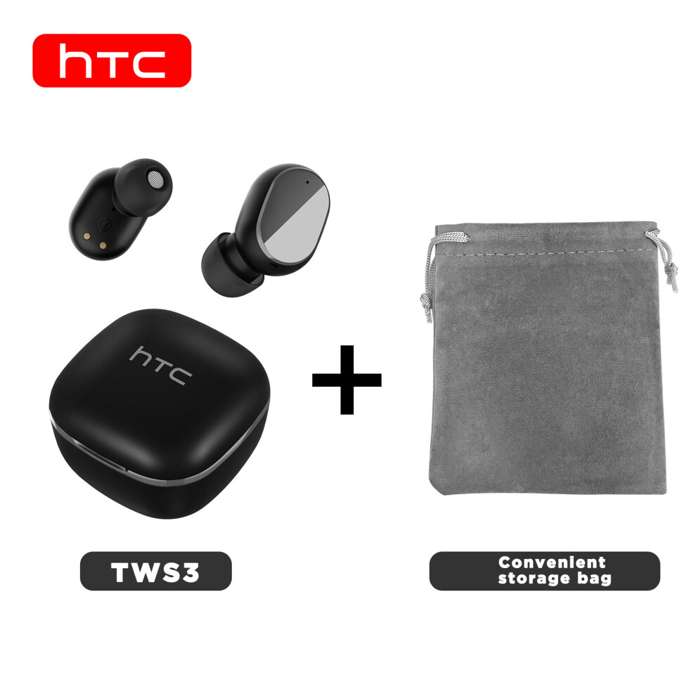(A-Type G) Original Htc Tws3 Headphones Wireless Bluetooth 5.1 Earphones Waterproof Sports Headsets Touch Control Noise Reduction Earbuds 4851204889597