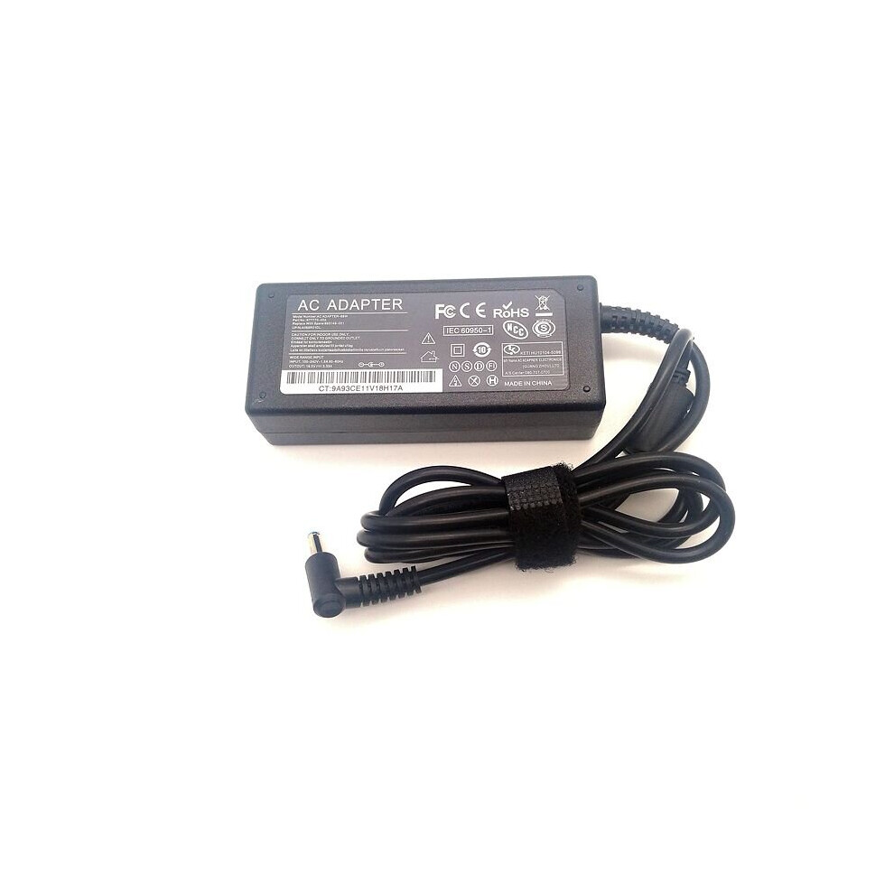 (A-) 65W 19.5V 3.33A Laptop Charger For Hp Chromebook 14 Series Hp Pavilion 15 Series Fit Pa-1650-32He 709985-001 002 003 710412-001 Black 4855672962516