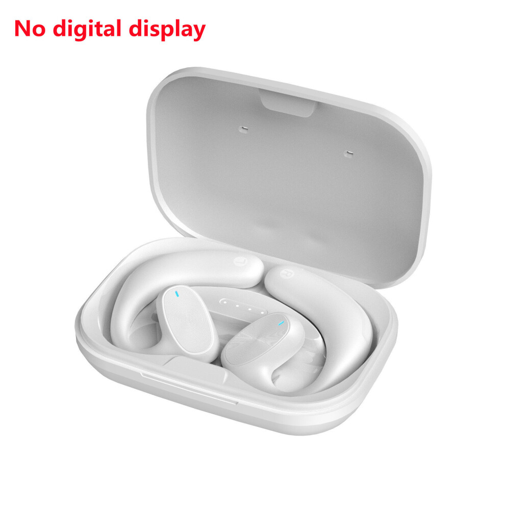 (A-) Tws Bone Conduction Headphones Wireless Earbuds Bluetooth Real Wirelesair Conduction Waterproof Fitness Driving Headset With Mic White 4851204884103