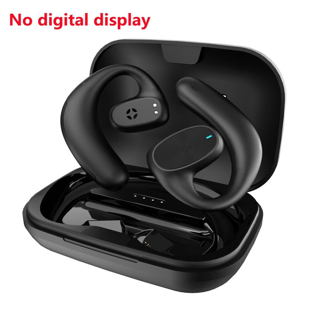 (A-) Tws Bone Conduction Headphones Wireless Earbuds Bluetooth Real Wirelesair Conduction Waterproof Fitness Driving Headset With Mic Black 4851204884066