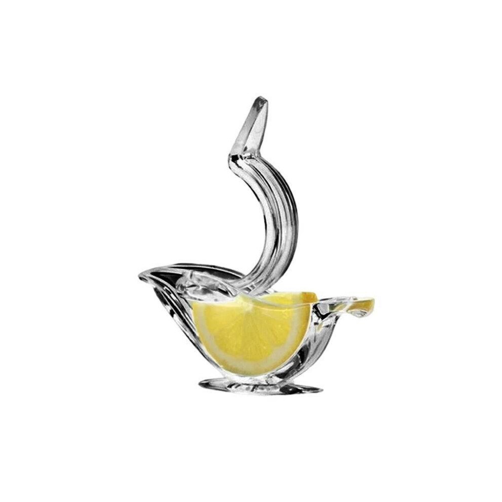 (a-C as show) Acrylic Lemon Clip Manual Transparent Fruit Juicer Home Kitchen Bar Gadget Bird Shape Citrus Juicer Hand Held Orange Squeezer-image-OPC-PBYRFBX-NEW