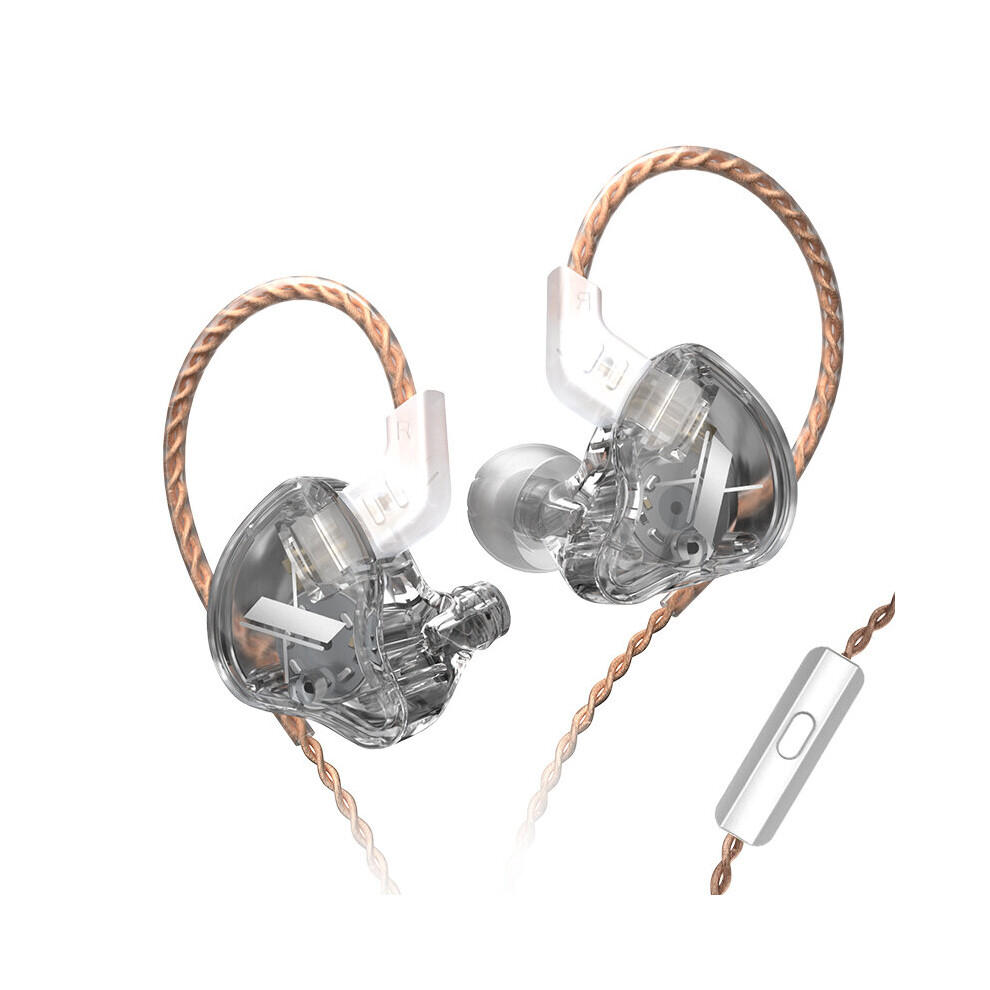 (A-Gary With Mic) Kz Edx Dynamic Wired Earphone Hifi Bass Game Music Earbuds Noice Cancelling Headphones Common In Ear Monitor Headset Audifonos 4851204899961