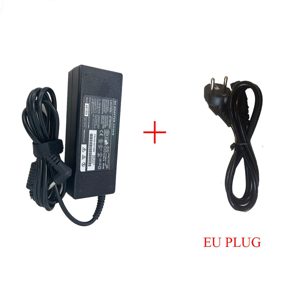 (A-With Eu Plug) Original 19V 4.22A 80W Laptop Charger Power For Fujitsu Lifebook Adapter Adp-80N Ah531 Ah550 B6220 B6220 Ah532 Ah530 Ah522 4855672908149