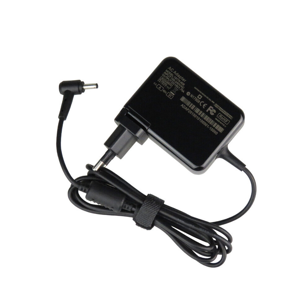 (A-Eu Plug) Coinkos 33W Power Adapter Laptop Charger For Asus F202e F201e Ad891m21 S200e X202e X201e Q200 S200l X453m 19V 1.75A 4.0Mm 4855672987144