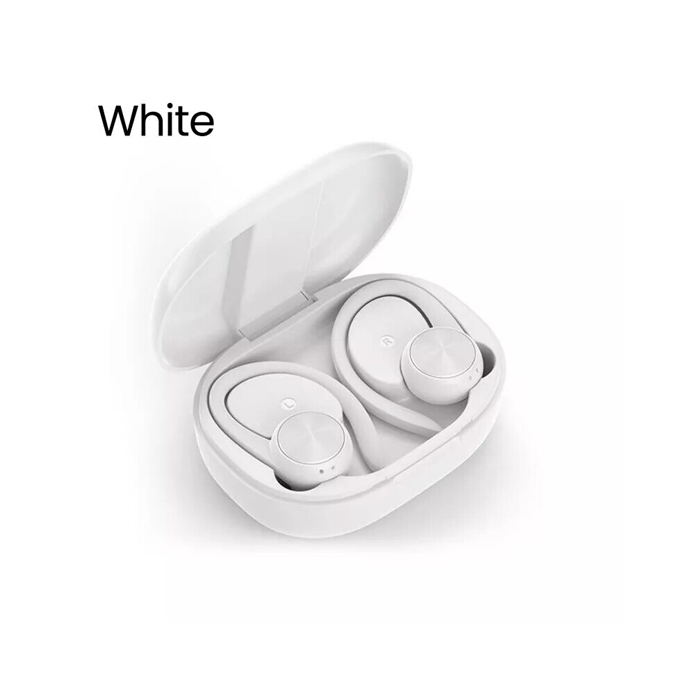 (A-) Olaf Wireless Headphones With Mic Earhooks Bluetooth Earphones Blutooth 5.0 Waterproof Sports Hifi Headset Stereo Music Earbuds White 4851205057520