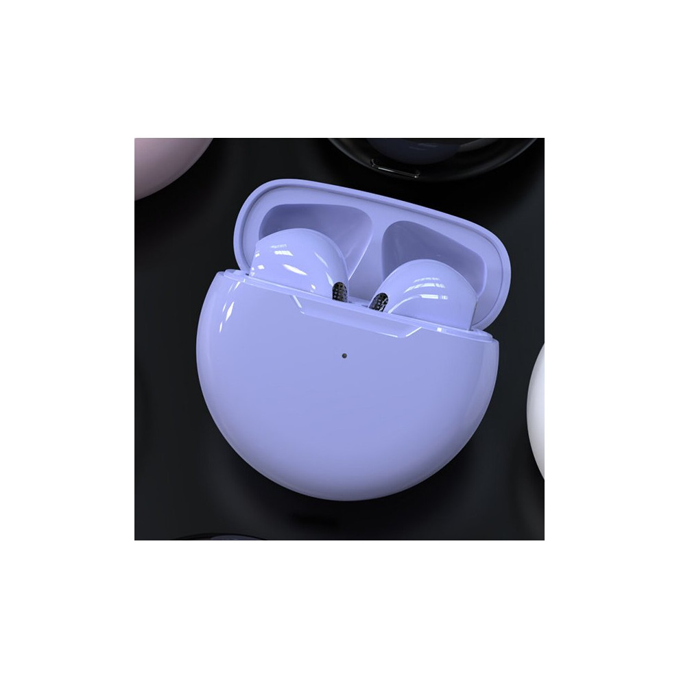 (A-) Tws Bluetooth Earphone Wireless Headphones New Headset With Touch Control 9D Stereo Mic Sport Earphones Bluetooth Earbuds Purple 4851205046364