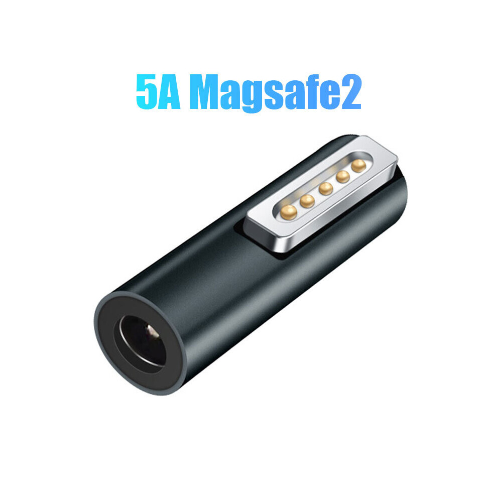 (A-Magsafe2 C Style) 5A Type C Converter Power Adapter Connector Magnetic Usb Pd Quick Charge Adapter With Led Indicator Apple Magsafe 2 1 Macbook 4855672910951