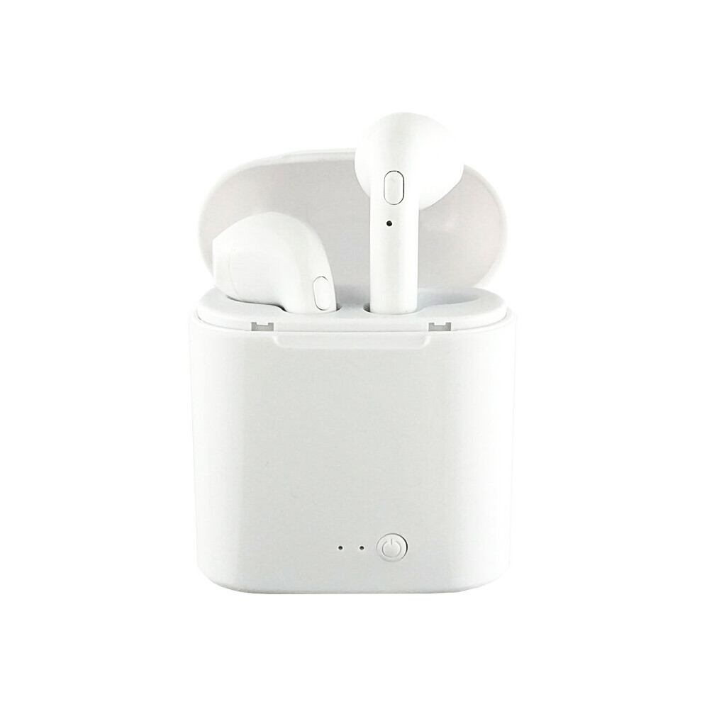 (A-) I7s Tws Wireless Headphones Bluetooth 5.0 Earphones Sport Earbuds Headset With Mic Charging Box Headphones For All Smartphones White 4851205032473