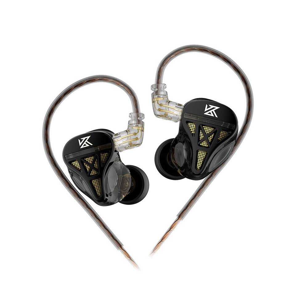 (A-Dqs No Mic) Kz Dqs Earphones Bass Earbuds In Ear Monitor Headphones Sport Noise Cancelling Hifi Headset New Arrival! 4851204892429