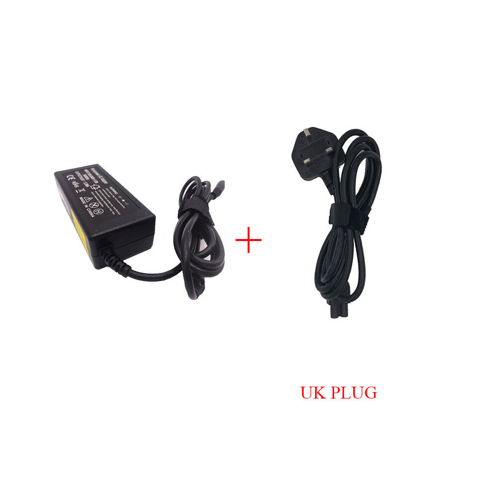 (A-With Uk Plug) 19.5V 3.34A 65W 7.4*5.0Mm Ac Laptop Charger Adapter For Dell Latitude E5250 E5440 E5450 E5540 E5550 E6420 E6430 E6440 Ha65nm130 4855672911569