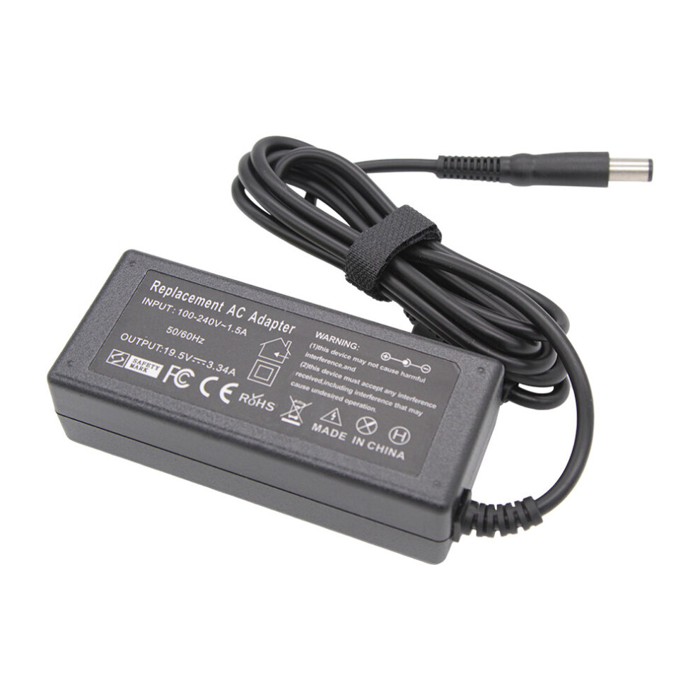 (A-One Adapter) 19.5V 3.34A 65W 7.4*5.0Mm Ac Laptop Charger Adapter For Dell Latitude E5250 E5440 E5450 E5540 E5550 E6420 E6430 E6440 Ha65nm130 4855672911514