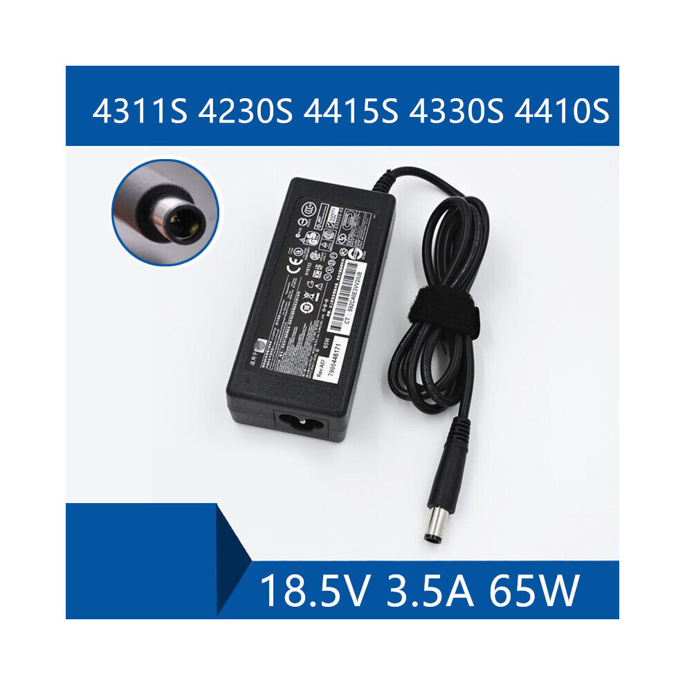 (A-) For Hp 4311S 4230S 4415S 4330S 4410S Laptop Ac Adapter Dc Charger Connector Port Cable18.5v 3.5A 4855672994982