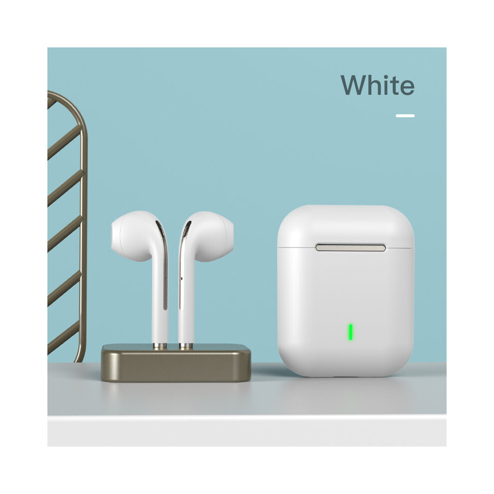(A-) J18 Tws Bluetooth Wireless Headset Handfree Headphones Gamer 2022 Earphone Music Earbuds White 4851204892573