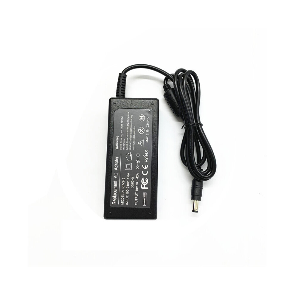 (A-Only Charger) 19V 3.42A 65W Ac Laptop Adapter Charger For Asus X401a X550c A450c Y481 X501la X551c V85 A52f X555/Toshiba/Gateway Dc 5.5*2.5Mm 4855672969911