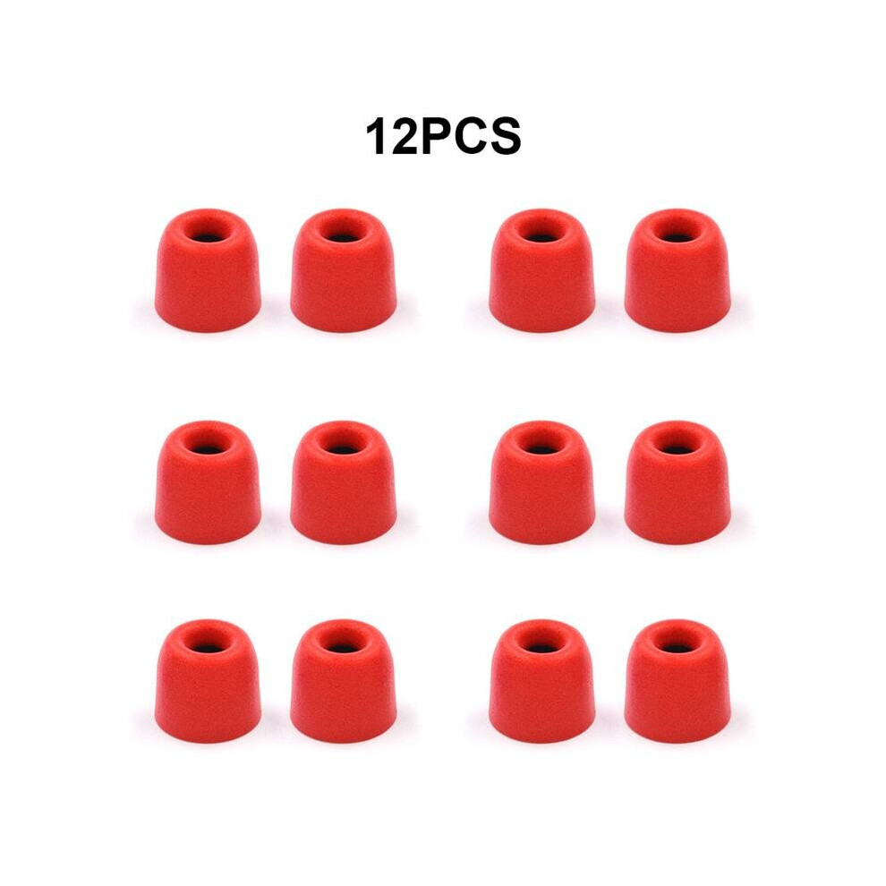 (A-6Pairs (12Pcs)) Kz 6Pairs(12Pcs) Soft Memory Foam Earbuds Earmuffs Sizes Noise Isolation Eartips In-Ear Earphone Accessories 4851205000564