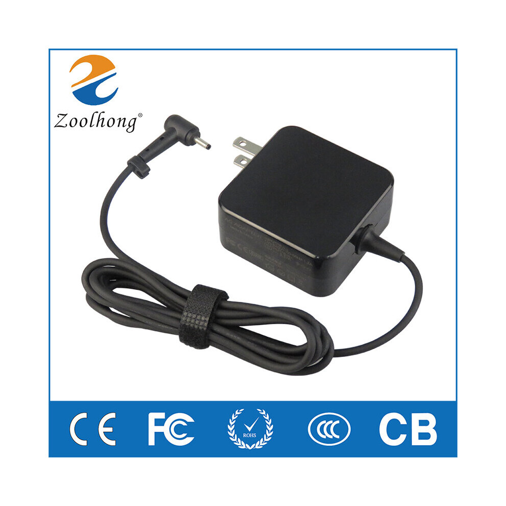 (A-Us Plug) 19V 2.37A 45W 3.0*1.1Mm Ac Laptop Power Adapter Charger For Acer A13-045N2a S7 S7-392/391 V3-371/372 V3-371-52Py/30Fa 4855672947377