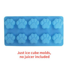 (a-2pcs Blue ice mode) Portable Electric Juicer Smoothie Blender 4 Knife Mini Blenders USB Wireless Rechargeable Mixer Juicers Cup for Sports Travel