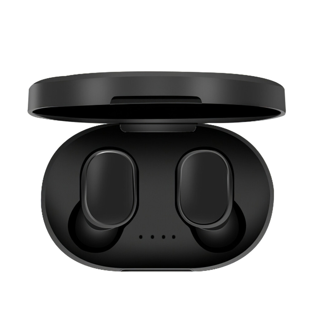 (A- A6s) Tws E6s Bluetooth Earphones Wireless Earbuds For Xiaomi Redmi Noise Cancelling Headsets With Microphone Handsfree A6s Headphones Black 4851205028261