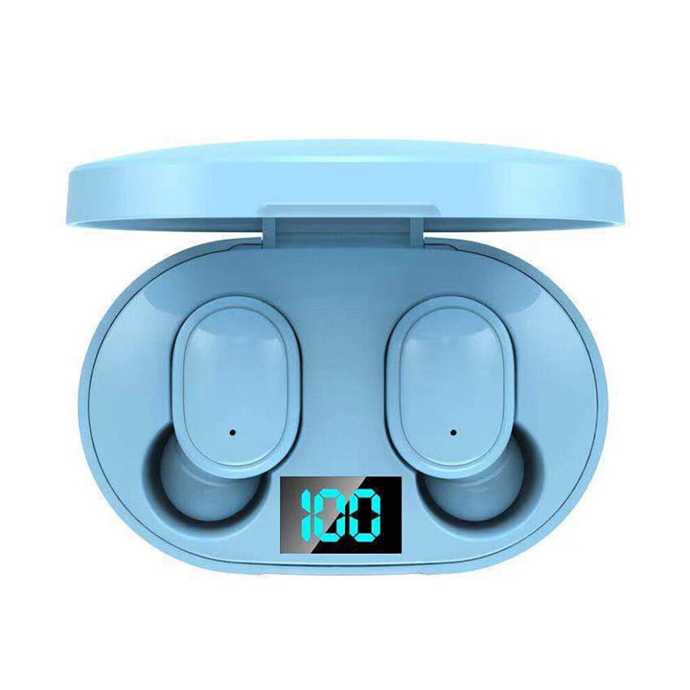 (A- E6s) Tws E6s Tooth Earphones Wireless Earbuds For Xiaomi Redmi Noise Cancelling Headsets With Microphone Handsfree A6s Headphones Blue 4851205028308