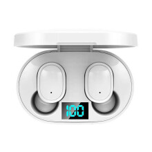 (a-White E6S) TWS E6S Bluetooth Earphones Wireless Earbuds For Xiaomi Redmi Noise Cancelling Headsets With Microphone Handsfree A6S Headphones