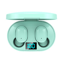 (a-Green E6S) TWS E6S Bluetooth Earphones Wireless Earbuds For Xiaomi Redmi Noise Cancelling Headsets With Microphone Handsfree A6S Headphones