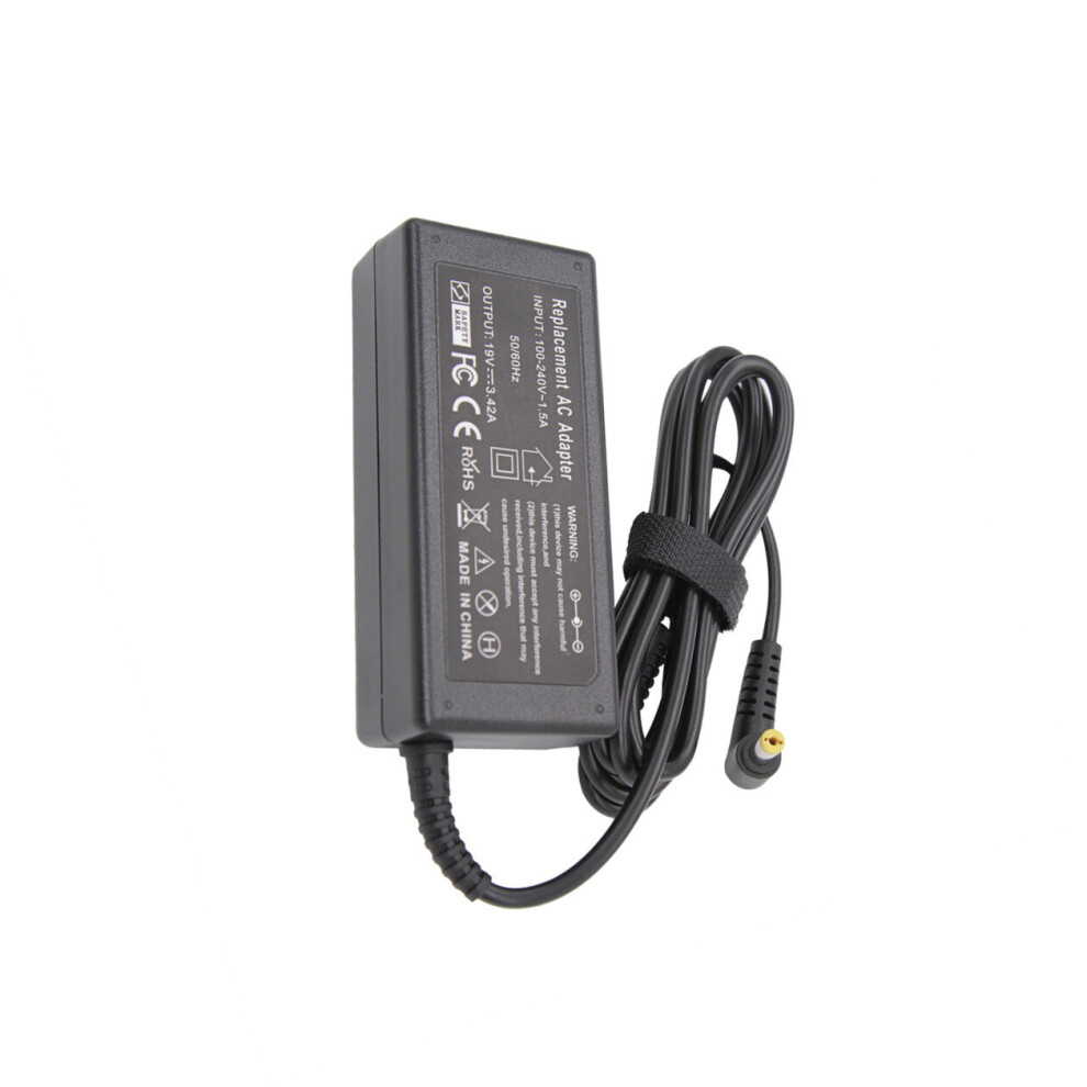 (A-Adapter) 19V 3.42A 65W 5.5*1.7Mm Ac Laptop Charger Power Adapter For Acer Aspire 5315 5630 5735 5920 5535 5738 6920 7520 Notebook 4855672921827