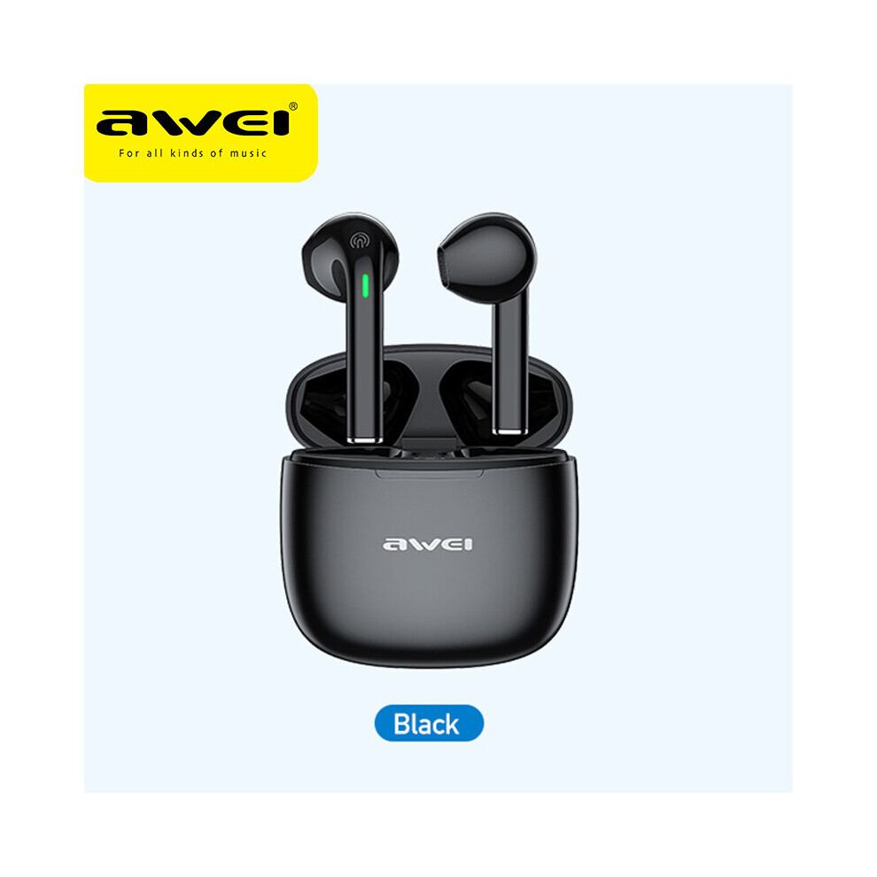 (A-) Awei T26 Pro Tws Wireless Earphone Bluetooth 5.3 Headphone Waterproof Stereo Sport Headsets Noise Reduction Earbuds With Mic Black 4851204958781