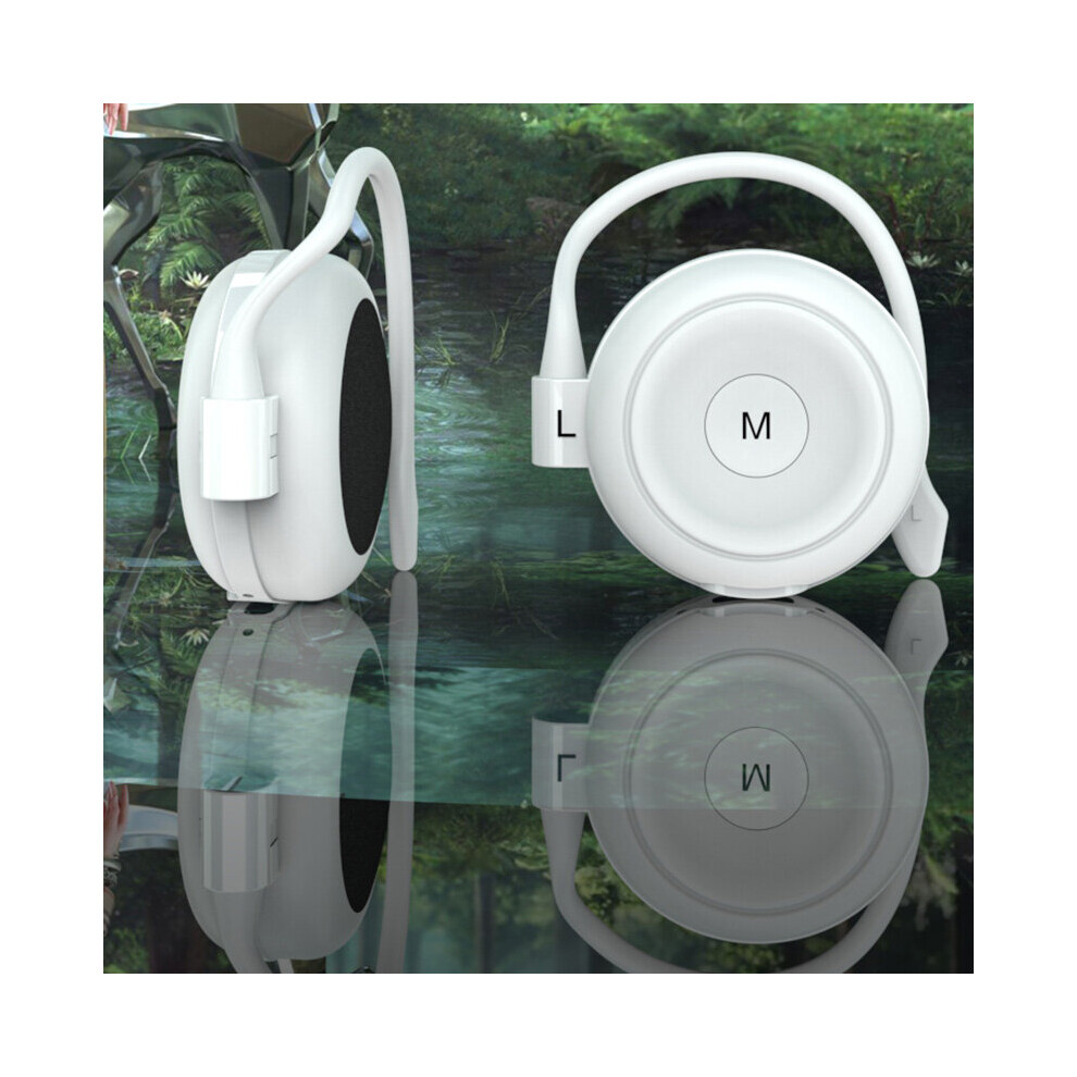 (A-) K5 Tws 5.2 Bluetooth Earphone True Wireless Earbuds Stereo Mini Headset Sport With Microphone Led White 4851204976419